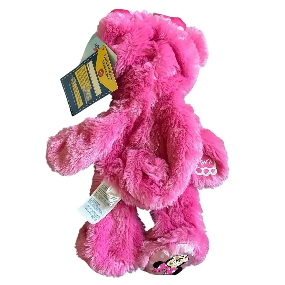 New unstuffed Build a Bear Full Size Disney Pink Minnie Mouse Bear II Plush Toy